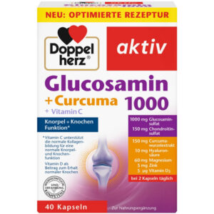 Doppelherz Glucosamin 1000 + Turmeric + Vit C - 40 Kapsel