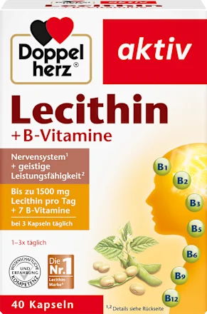 Doppelherz Lecithin + Vitamin B - 40 Kapsul