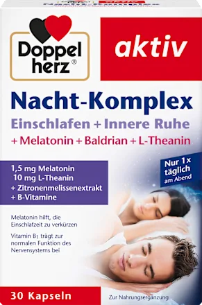 Doppelherz Night Complex Melatonin + Valerian + L Theanin - 30 Kapsul