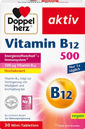 Doppelherz Vitamin B12 500 - 30 Tablet